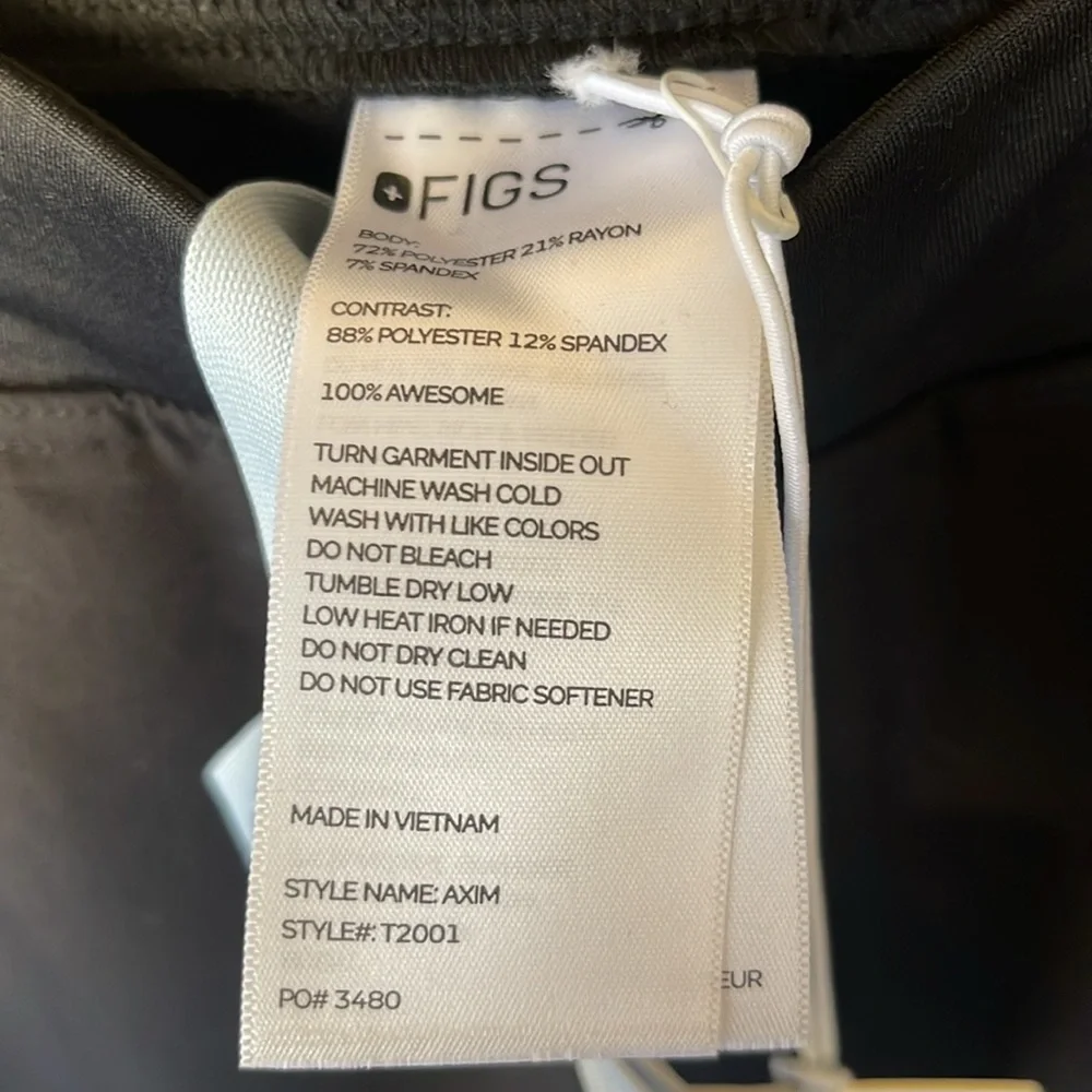 Figs Axim men’s cargo pants size S